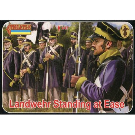 Figuras Landwehr Standing at Ease (Napoleónica)