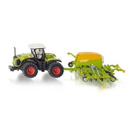 Miniatura agrícola Tractor with seeder