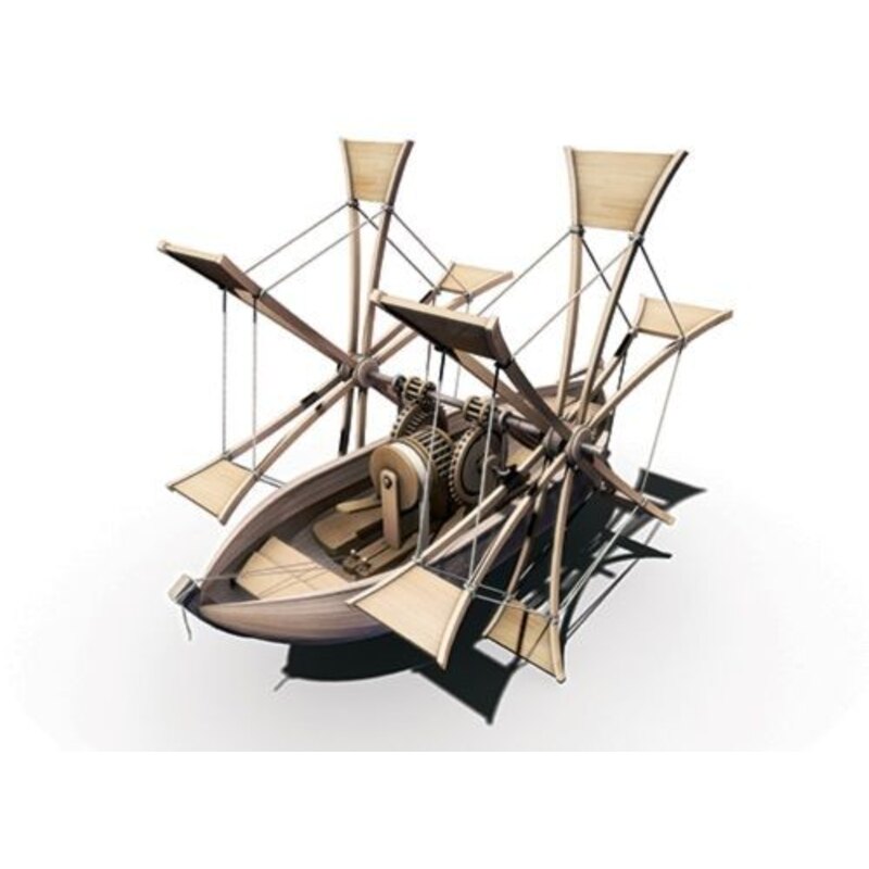 Leonardo Da Vinci Paddle Boat The Marvellous Machines