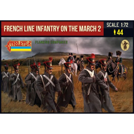 Figuras Infantería de línea francesa en el 2 de marzo napoleónico
