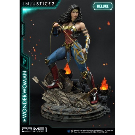 Estatuas Estatuilla de Injusticia 2 1/4 Wonder Woman Deluxe Version 52 cm