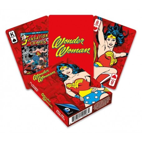  DC Comics Retro Wonder Woman Juego de cartas