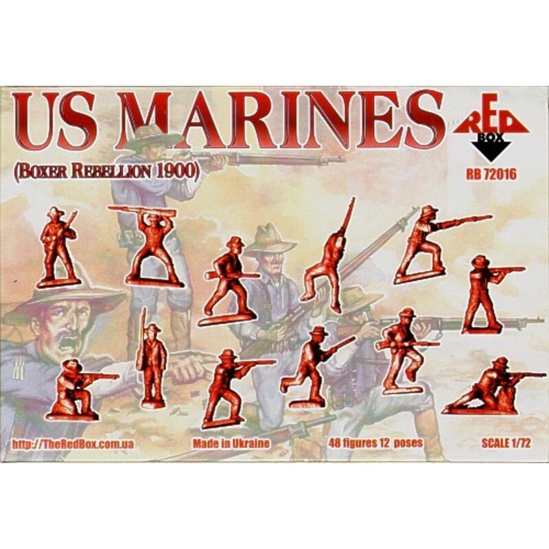 Red Box US Marines 1900 (Boxer Uprising)