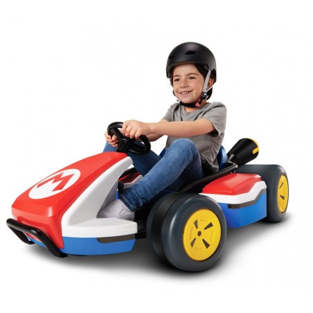  Mario Kart vehículo eléctrico 1/1 Ride-On Racer 24V
