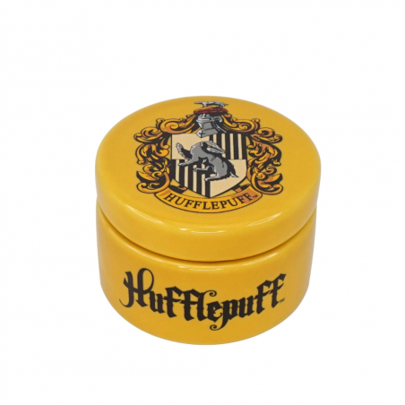  HARRY POTTER - Hufflepuff - Round Ceramic Box