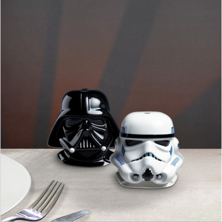  STAR WARS - Darth Vader & Stormtrooper - Salt and Pepper Shaker Set