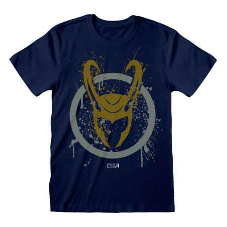 Camiseta  Loki Splatter Logo T-Shirt