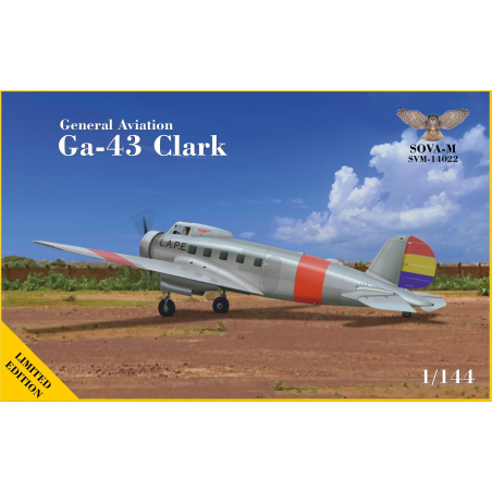 Maqueta  GA-43 'CLARK' PASSENGER AIRPLANE (LAPE airline)