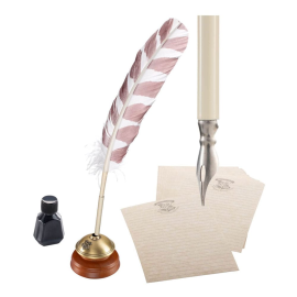  Harry Potter replica Hogwarts writing quill with Hogwarts letterhead 31 cm