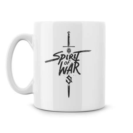  Wargaming World of Tanks - Sabaton Sword Mug Limited Edition white