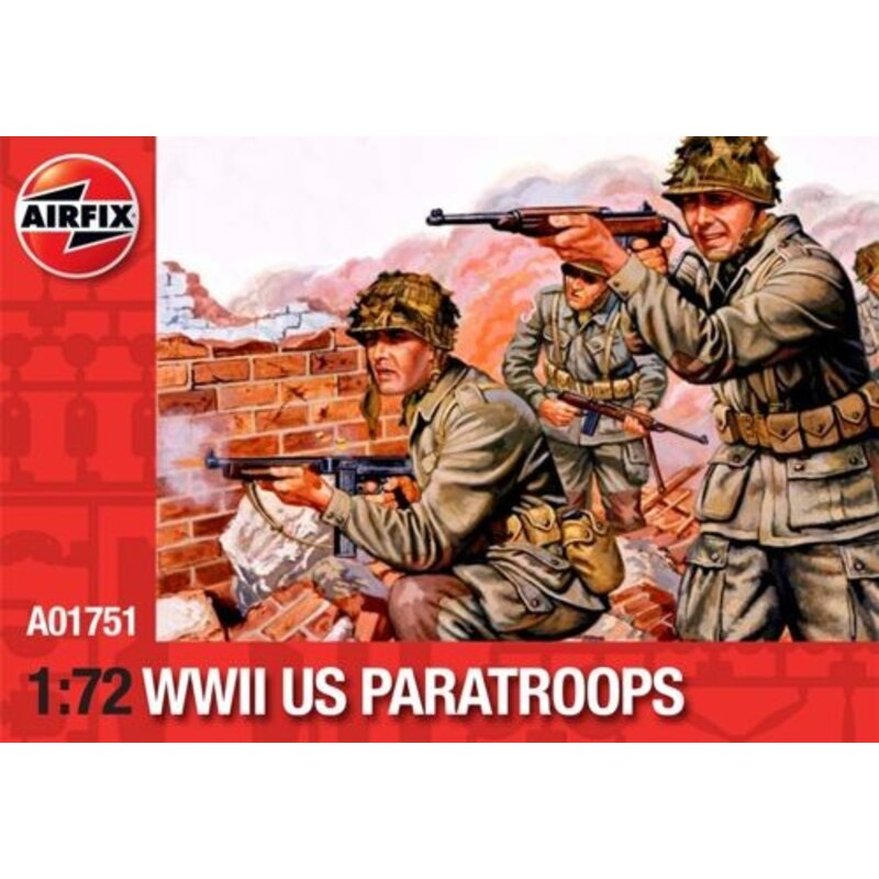 Figuras históricas WWII US Paratroops