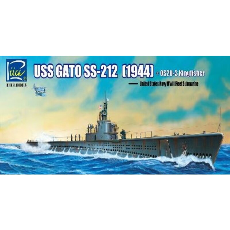 Maqueta USS Gato SS-212 Fleet Submarine 1942