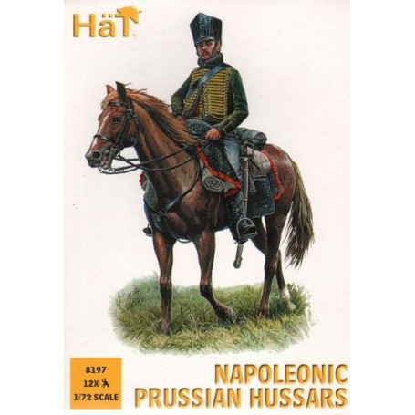 Figuras Prussian Hussars Napoleonic x 12 mounted figures