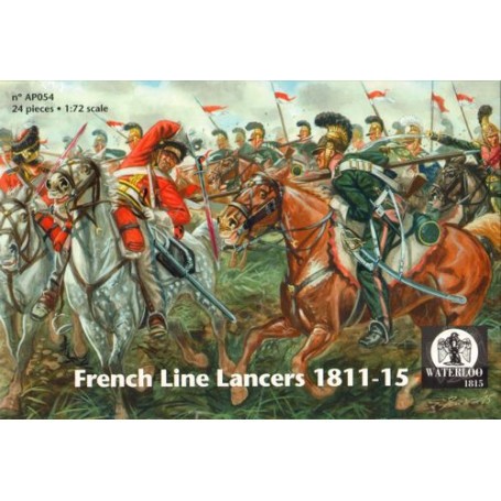 Figuras Lanceros línea francesa 1811-15